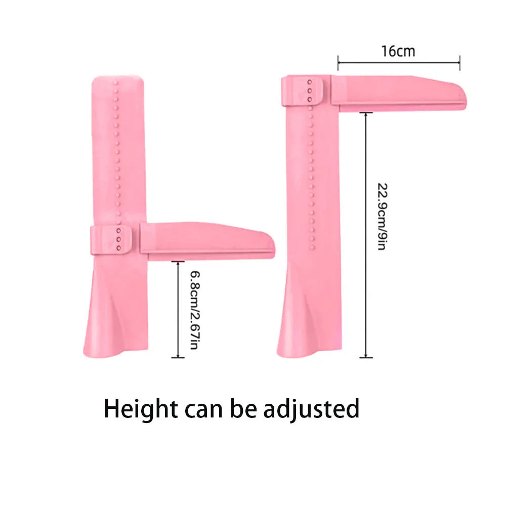 Cake Stand Holder Pure Colour Simple Design Kitchen Plastic Smooth Sream Edge Height Adjustable Gadget Utensil DIY Home Supplies