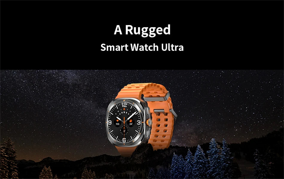 2024 New Galaxy Smart Watch 7 Ultra Men AMOLED Screen Multi-Function Sports Fitness Tracker Health Women smart watch for Samsung