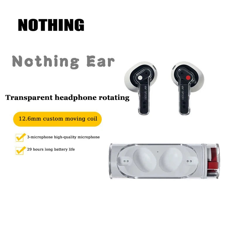 Nothing (Stick) True Wireless Bluetooth Headphones 5.2 Apple Android Universal Comfortable Sports Headphones Luxury Charging