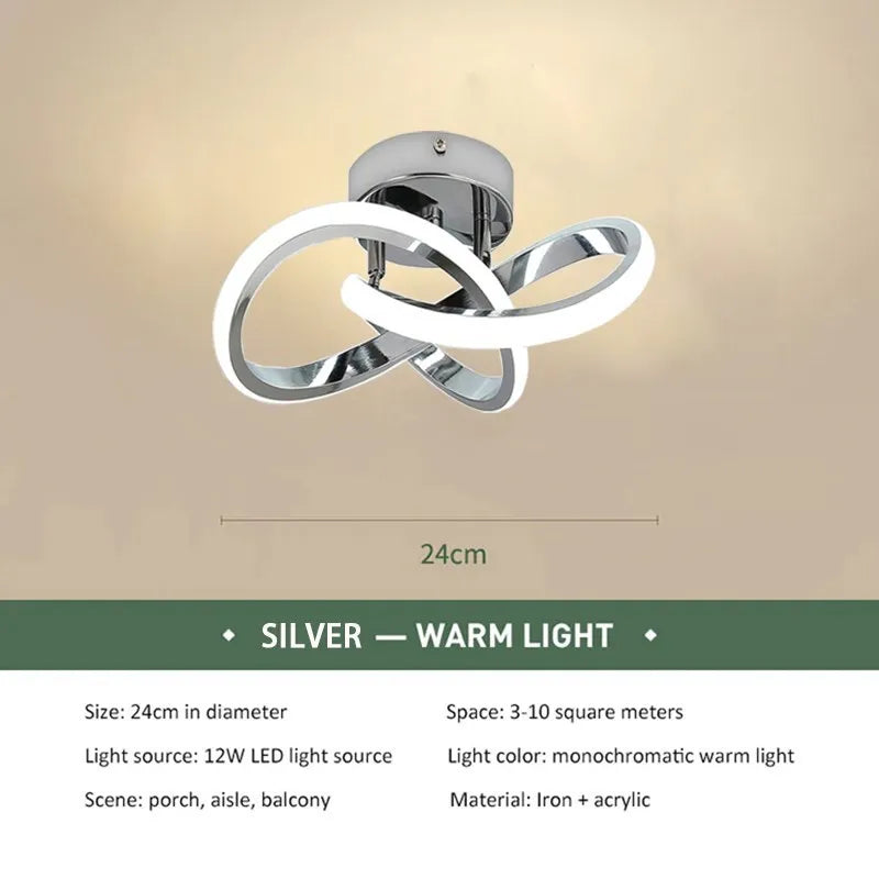 Clover Shape LED Ceiling Light