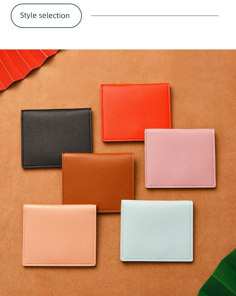 Small Bank Minimalist Thin Anti-Degaussing Card Holder