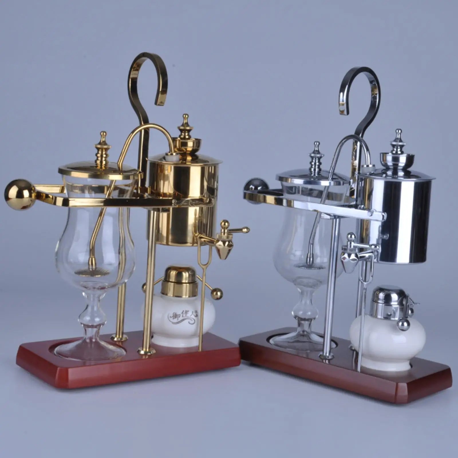 Belgian Coffee Pot Siphon Coffee Machine with Manual Luxury Anti Slip