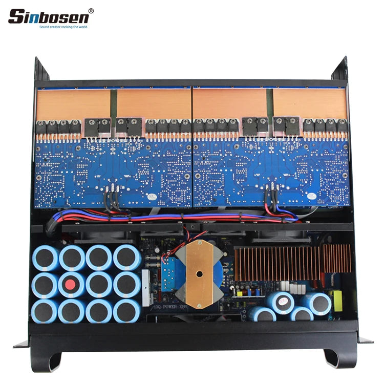 Professional DS-10Q 4 channel power amplifier 5000w switch class td power audio amplifier for 15 inch line array speaker