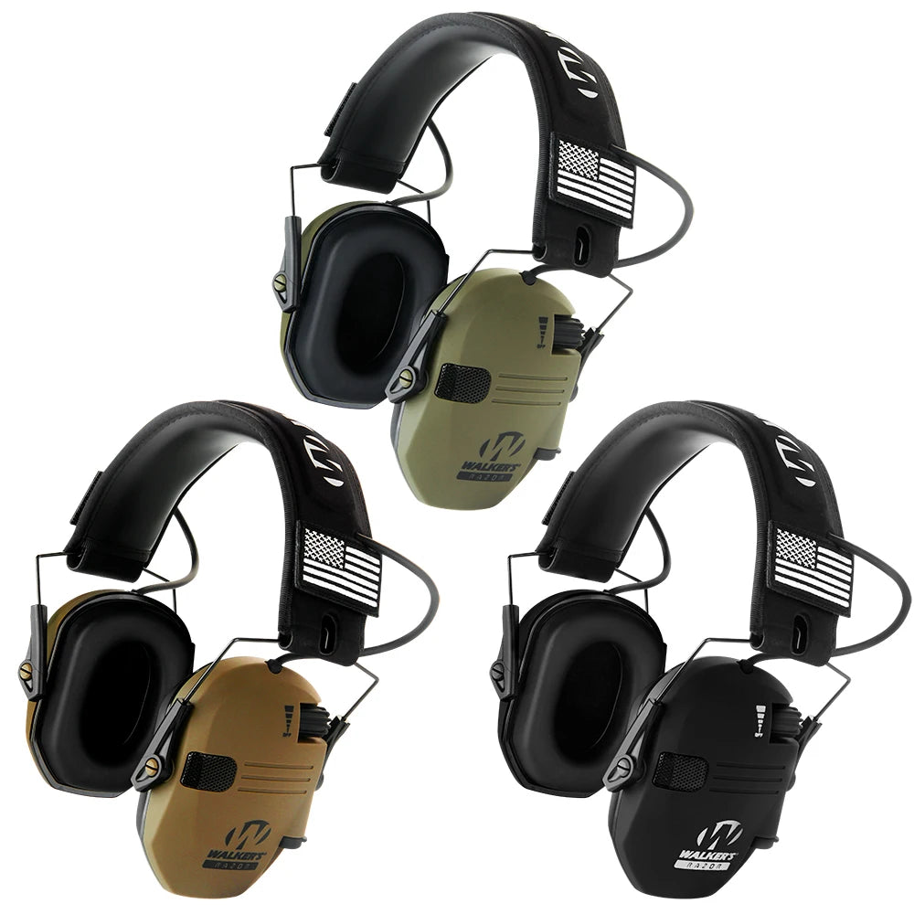 Original Tactical Electronic Shooting Earmuff Outdoor Sports Anti-noise Headset Impact Sound Amplification Hearing