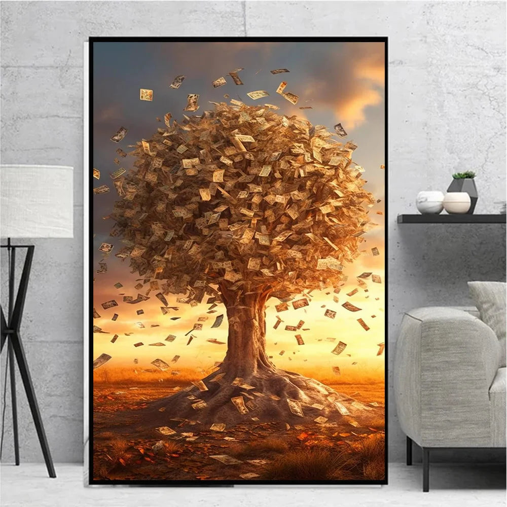 Abstract Landscape Canvas Wall Art