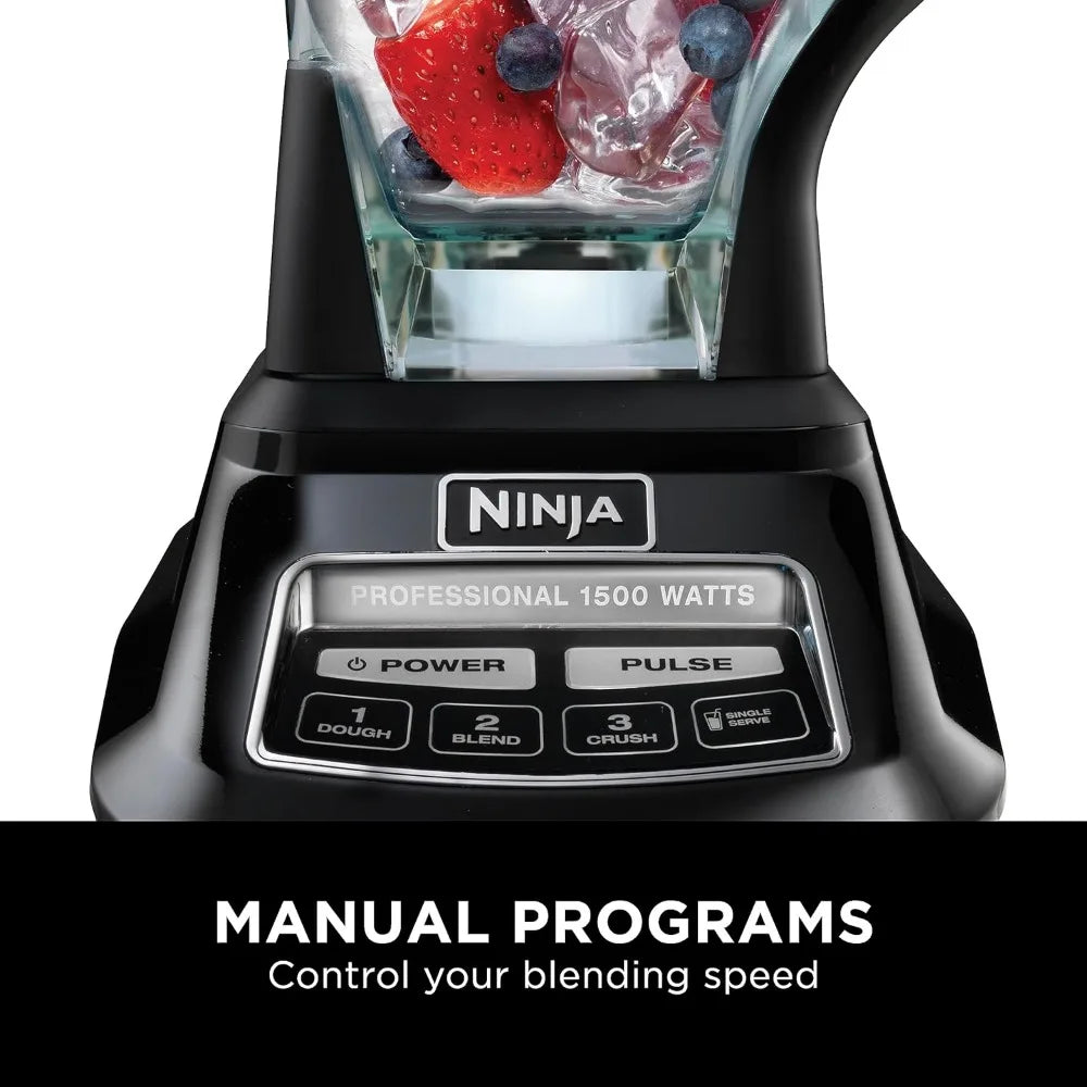 BL770 Mega Kitchen System, 1500W, 4 Functions for Smoothies, Processing, Dough, Drinks & More, with 72-oz.* Blender Pitcher