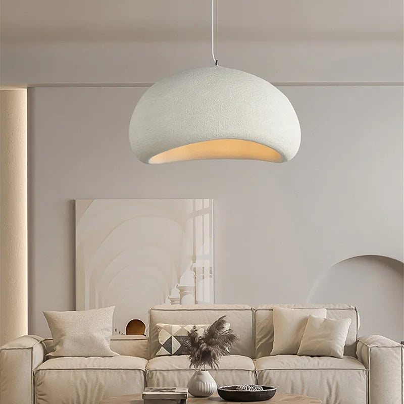 Nordic Wabi-Sabi LED Pendant Lamp – Modern Hanging Light