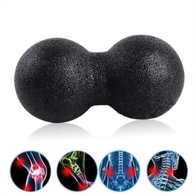 EPP Lacrosse Myofascia Ball Peanut Massage Ball High Density Lightweight Fitness Body Fascia Exercise Relieve Pain Yoga Ball