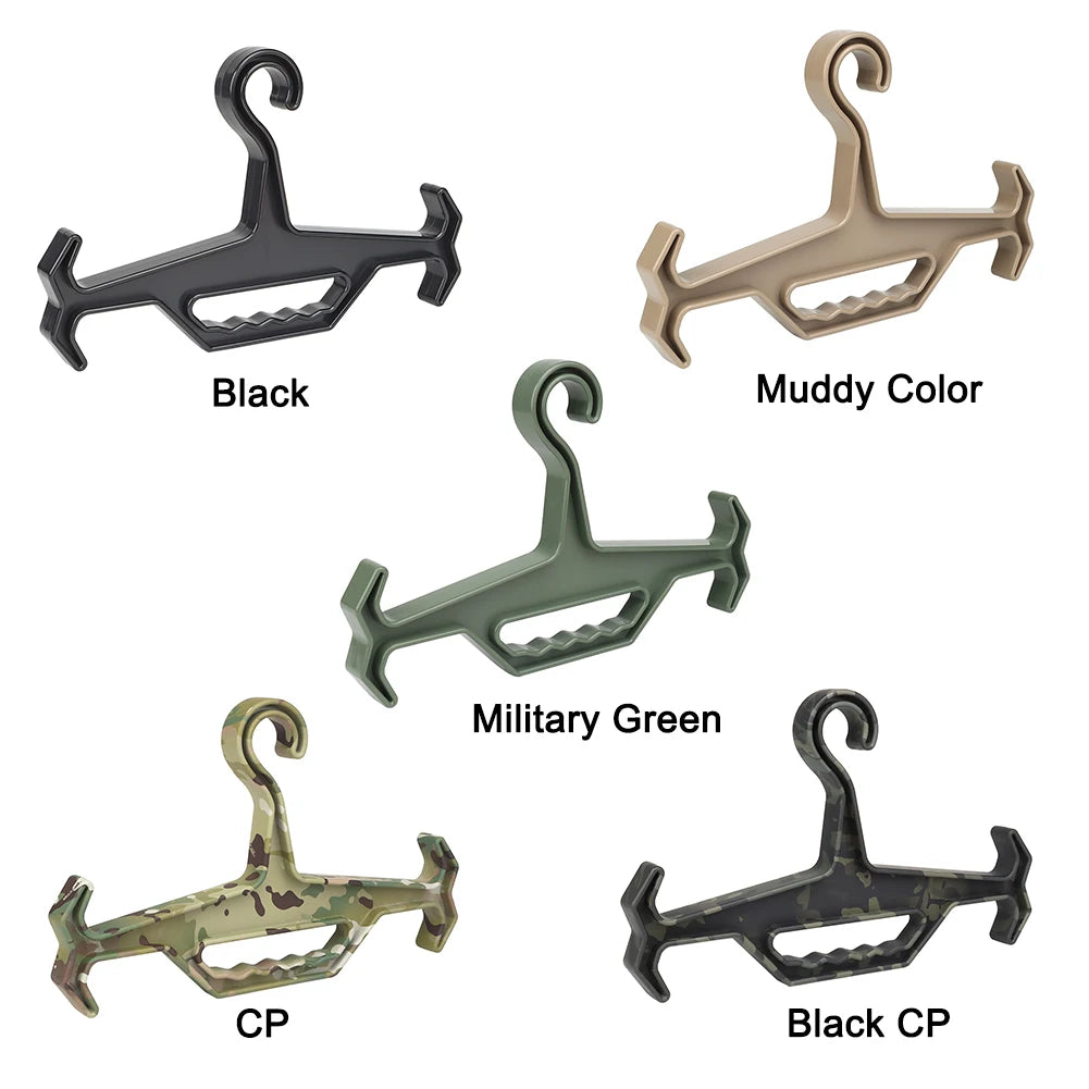 Militar Tactical Vest Hanger Reusable Anti-dropping Multifunction Heavy Duty Hanger Good Toughness Long Service Life Diving Suit