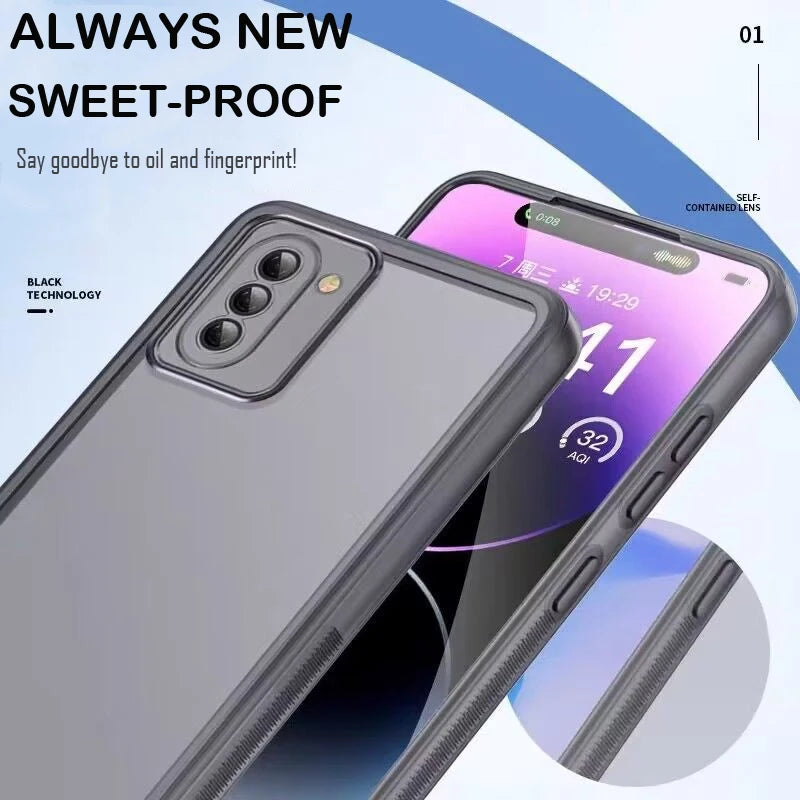 Ultra Thin Clear Case for Huawei Nova 12 11 10 9 SE Pro Y90 Y70 Plus Transparent Full Lens Camera Protection Back Phone Cover