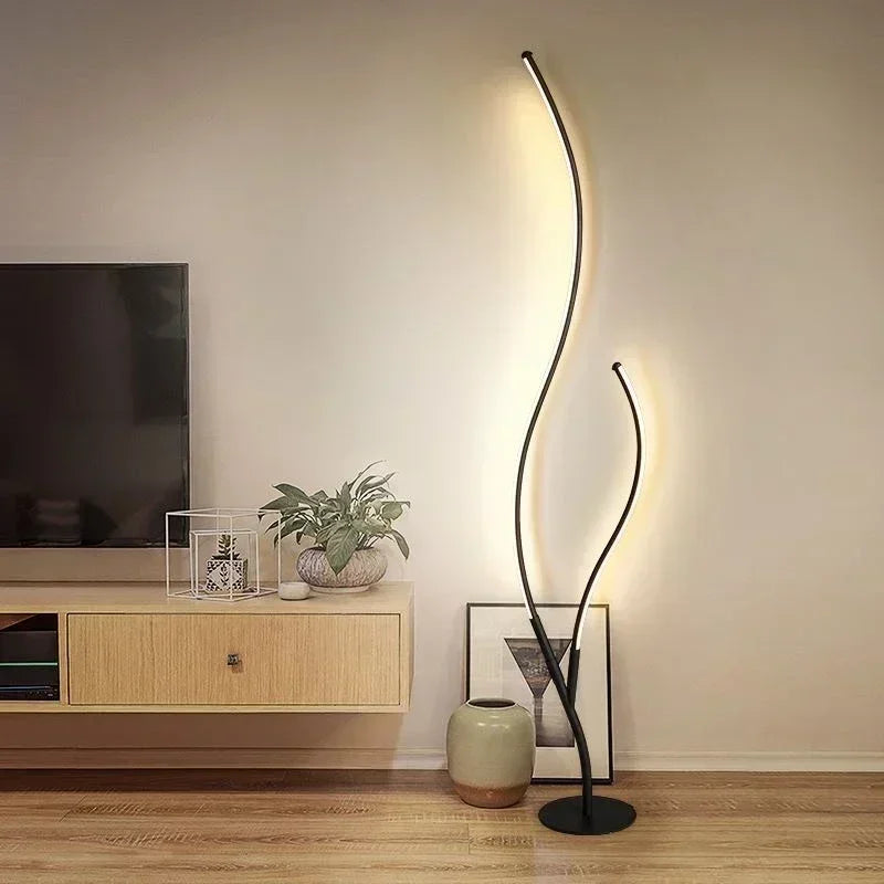 Modern LED Creative Branches Modeling Floor Lamp For Living Room Bedroom Indoor Home Decoration Fashion Light Luster Fixtures