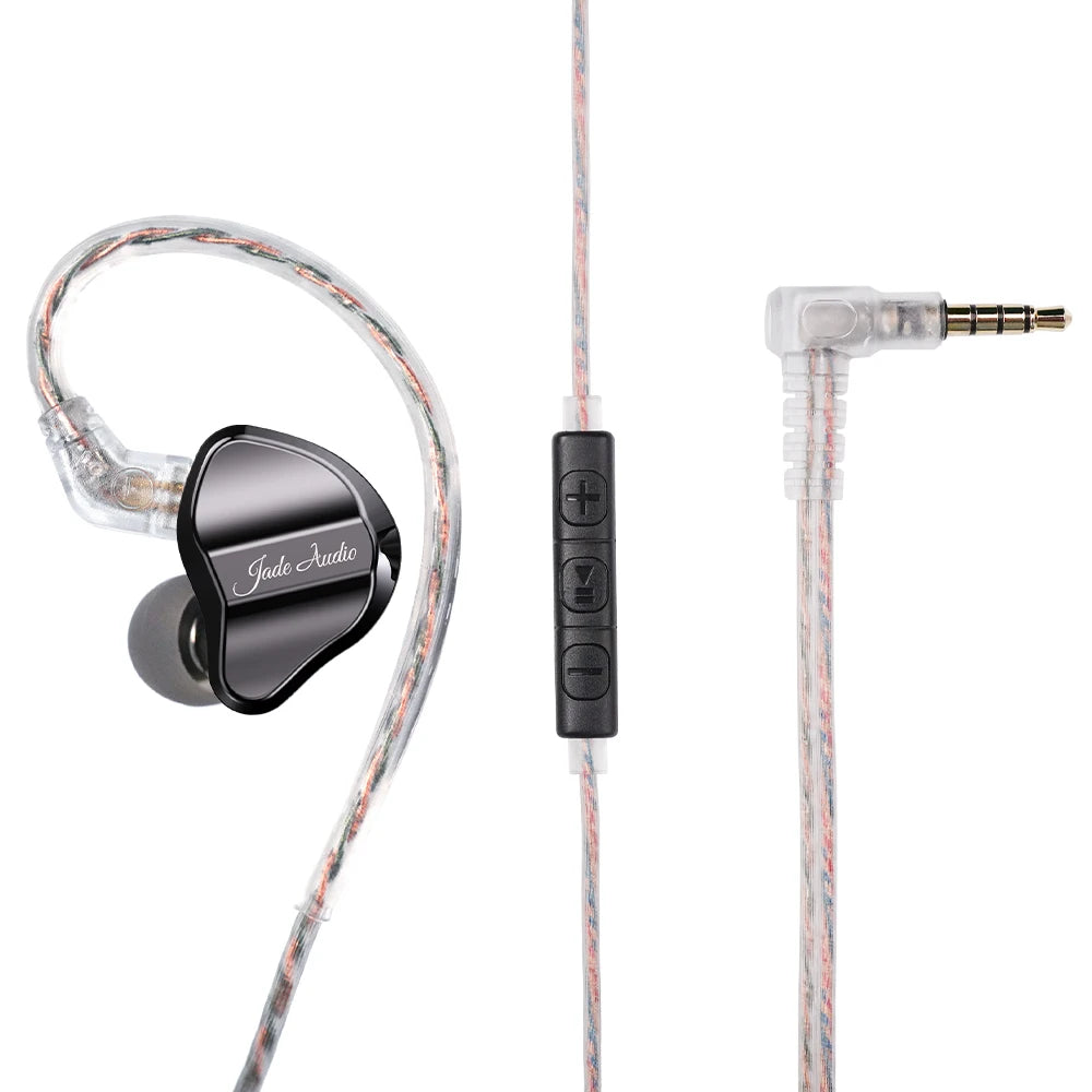 New /JD1 single action loop in ear earphones Harman curve HIFI earplugs Apple Android phone