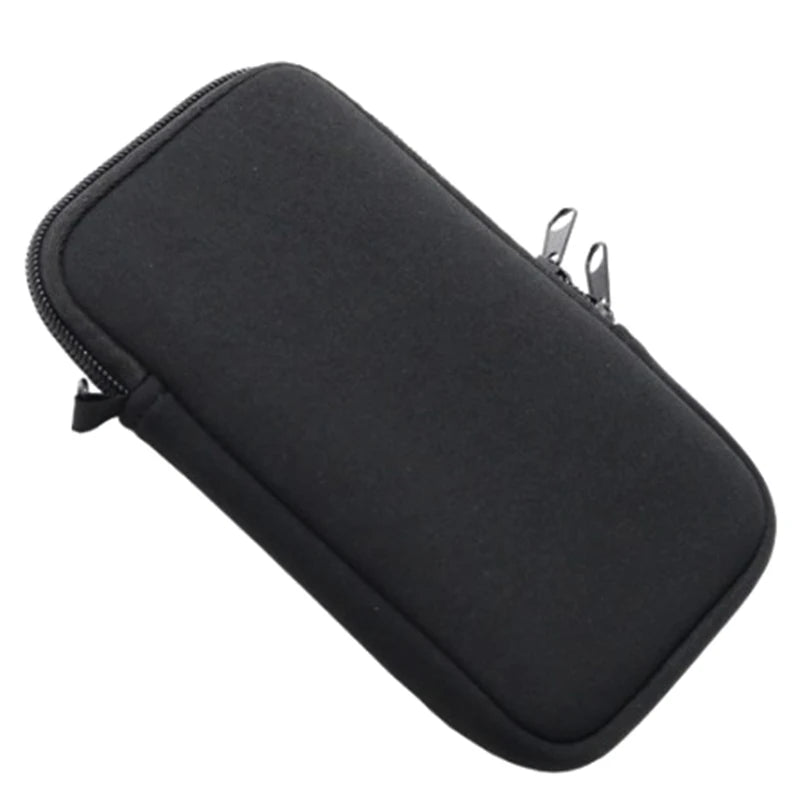 Neoprene Mobile Phone Bag Pouch Portable Small Storage Bag for Travel Digital Accessories Cable Case Earphone Holder