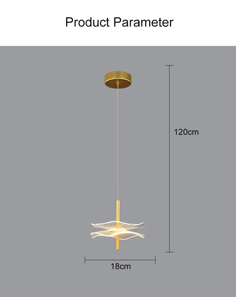 Nordic LED Pendant Lamp Fixture Indoor Lighting Hanging Lamp Dining Tables Living Room Stairs Home Decor Lustre Pendant Light