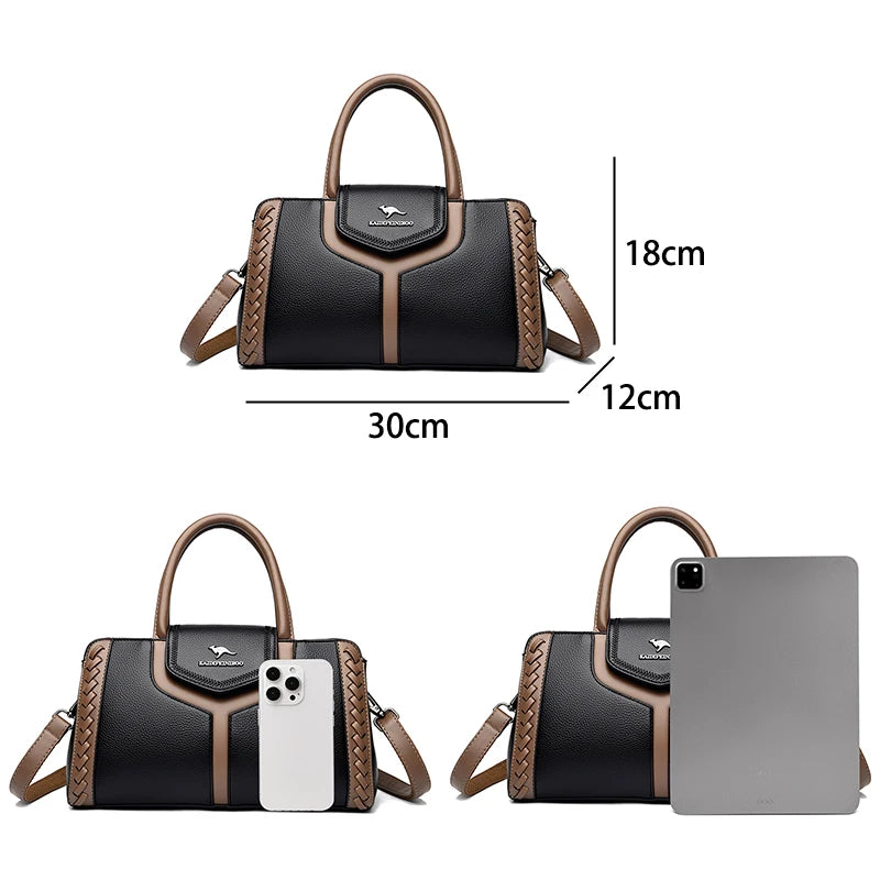 Luxury Designer Multi-Functional Shoulder Bag with Adjustable Strap