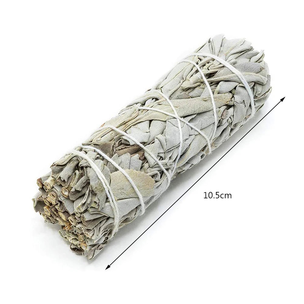 1-2Pcs Incense White Sage Sticks Home Purification Incense White Sage Bundle Cleaning Portable Burning Aromatherapy