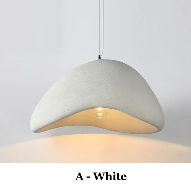 Nordic Wabi-Sabi LED Pendant Lamp – Modern Hanging Light