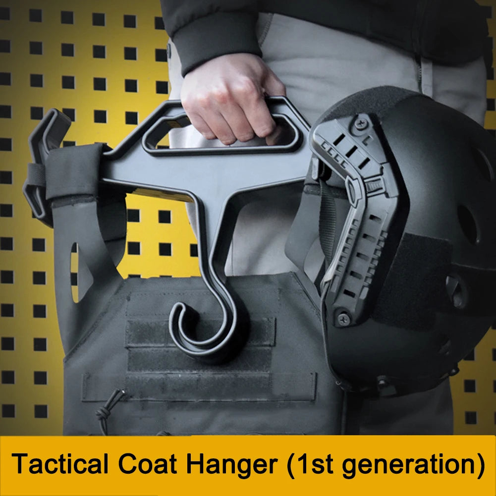 Militar Tactical Vest Hanger Reusable Anti-dropping Multifunction Heavy Duty Hanger Good Toughness Long Service Life Diving Suit