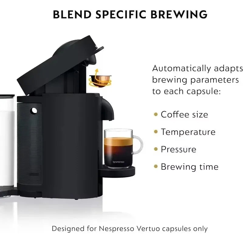 De'Longhi Nespresso Vertuo Deluxe Coffee and Espresso Machine Coffee Machine Kitchen Appliances Coffee Maker