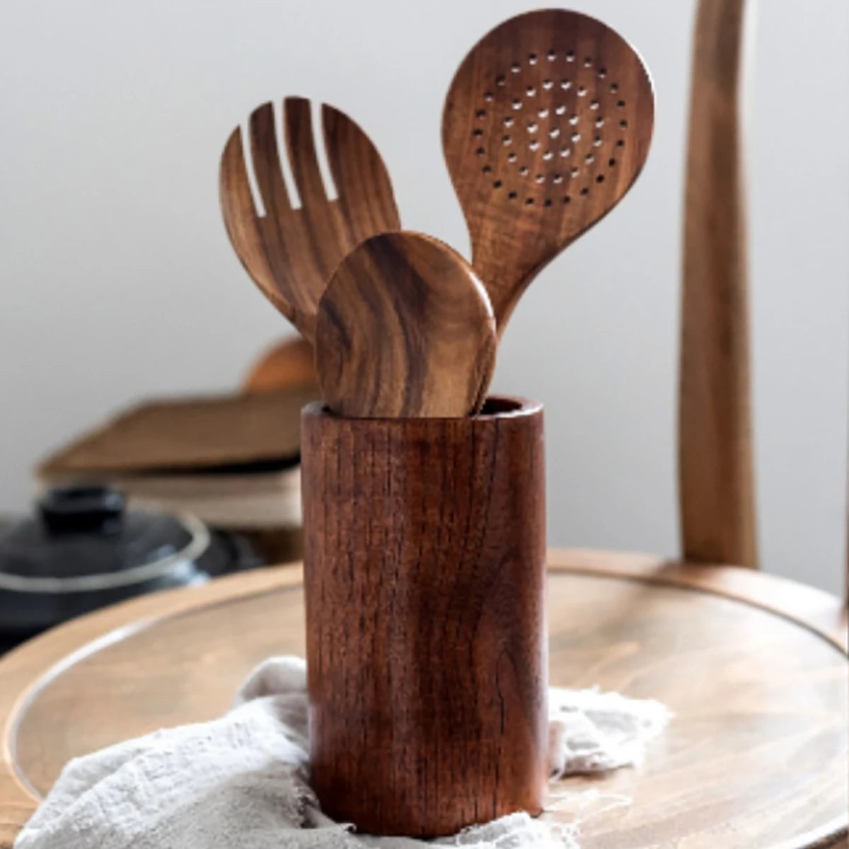 Wooden Cooking Tool Set – Eco-Friendly & Stylish Kitchen Essentials