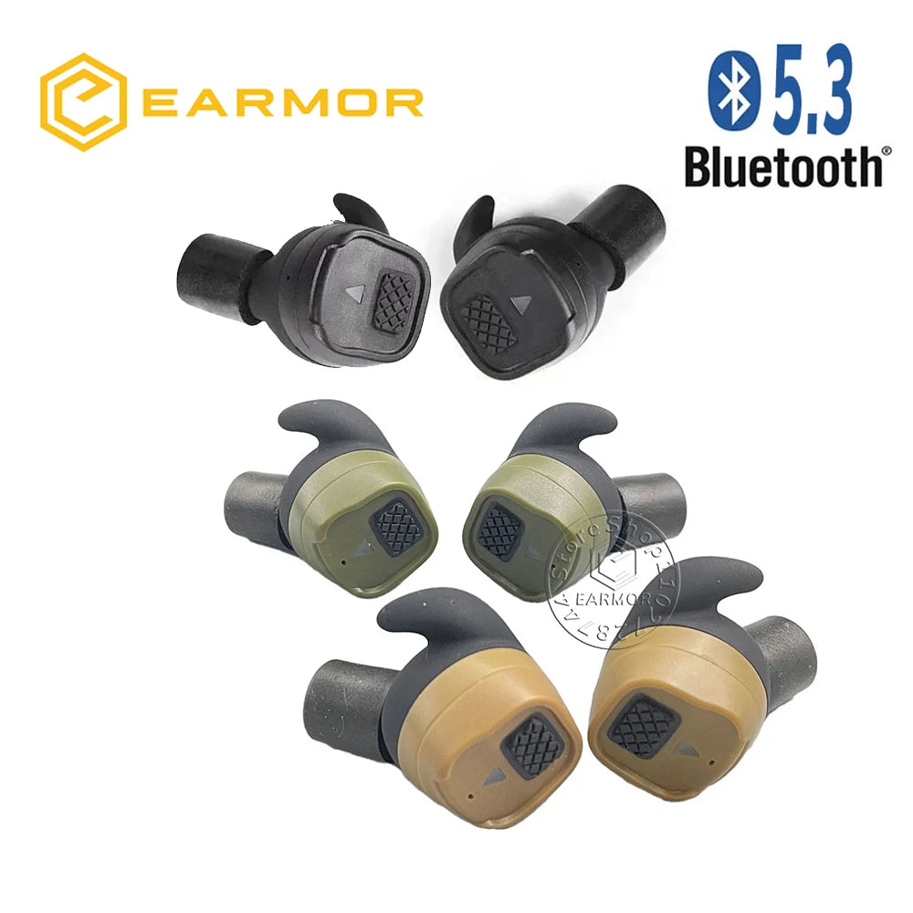 EARMOR M20T Bluetooth 5.3 Ver Earplugs, Anti-interference, Interference Cancellation, Hearing Protection Electronic Devices