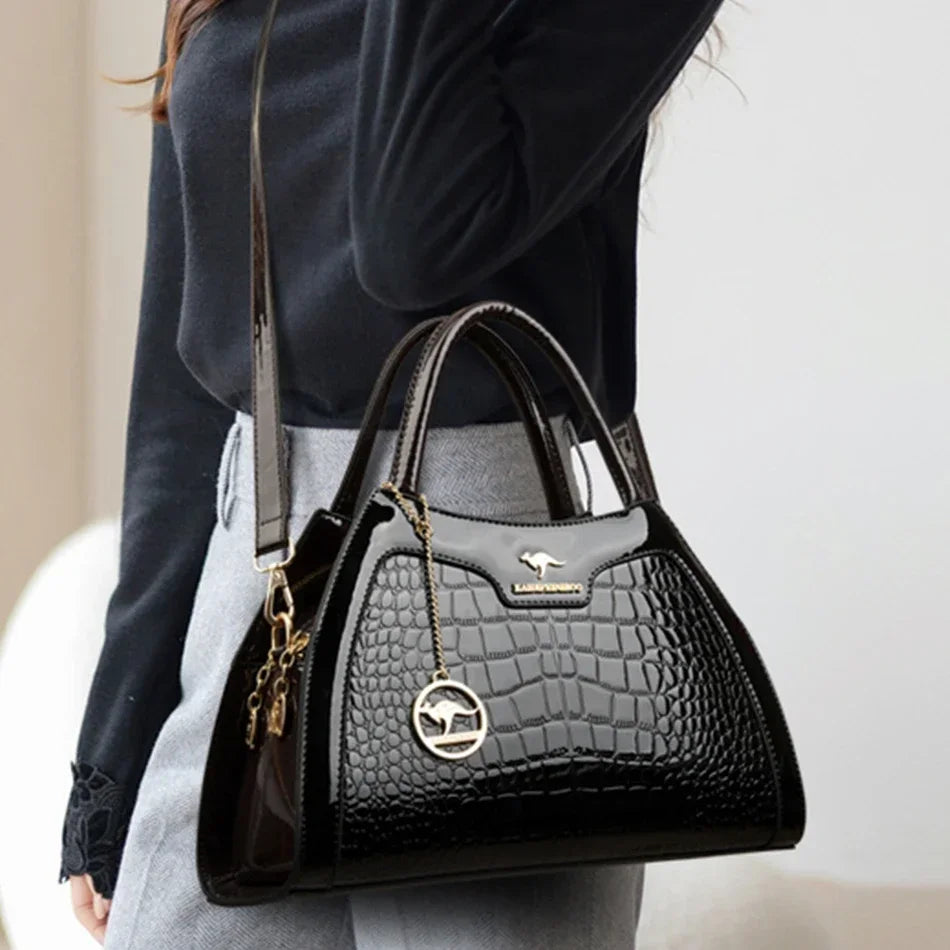 Patent Leather Handbags for Women