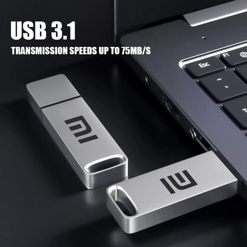 Xiaomi Usb 3.1 Flash Drive 16tb High-Speed Transfer Pen Drive 16tb Super Large Capacity Waterproof Storage Devices For Computer