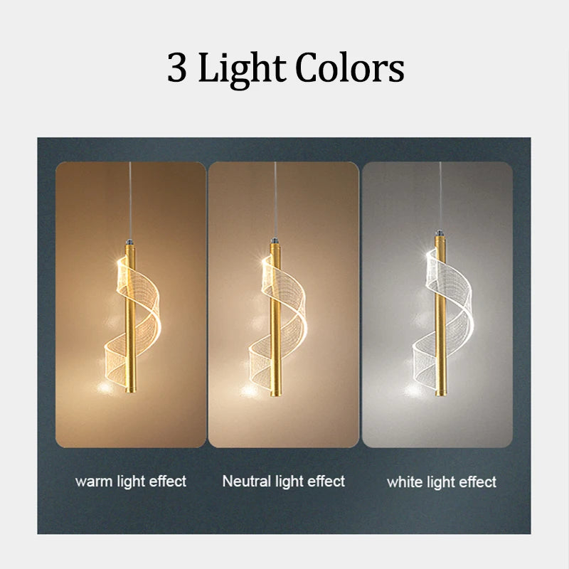 Nordic LED Pendant Lights Hanging Lamp Indoor Lighting For Home Bedside Living Room Decoration Dining Tables Aisle Pendant Light