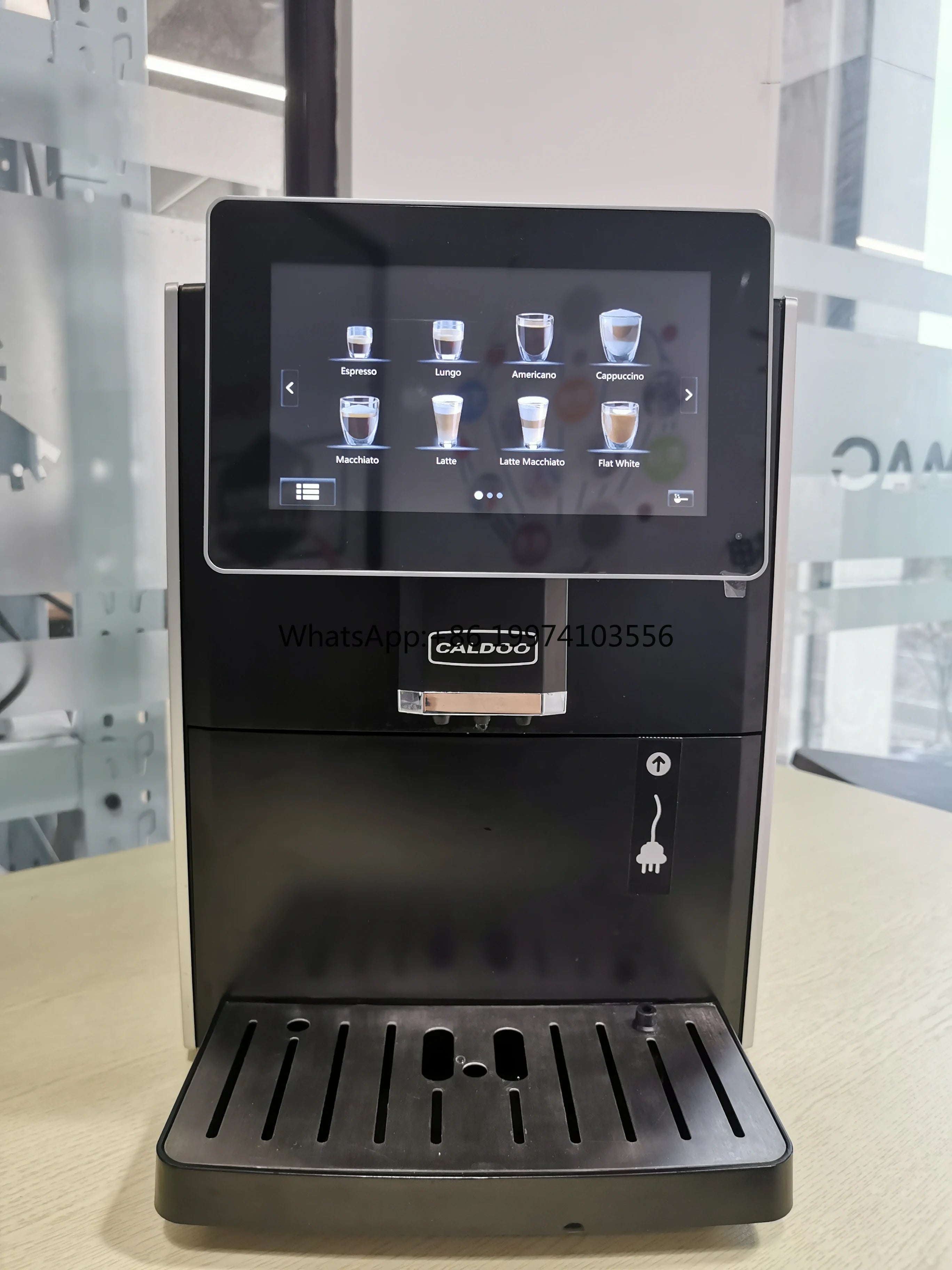 Luxury Household Fully Automatic Intelligent Espresso Coffee Maker Machine With Touch Screen Display