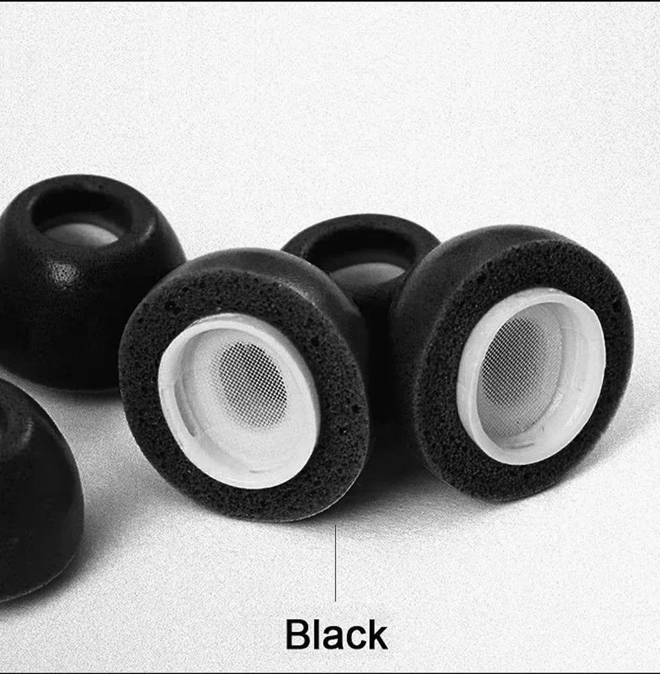 Memory Foam Ear Tips For Airpods Pro 2 1 Earbuds Cover Anti Noise Ear Plugs For Apple Air Pod Pods Pro Gen 2 Replacement Eartips