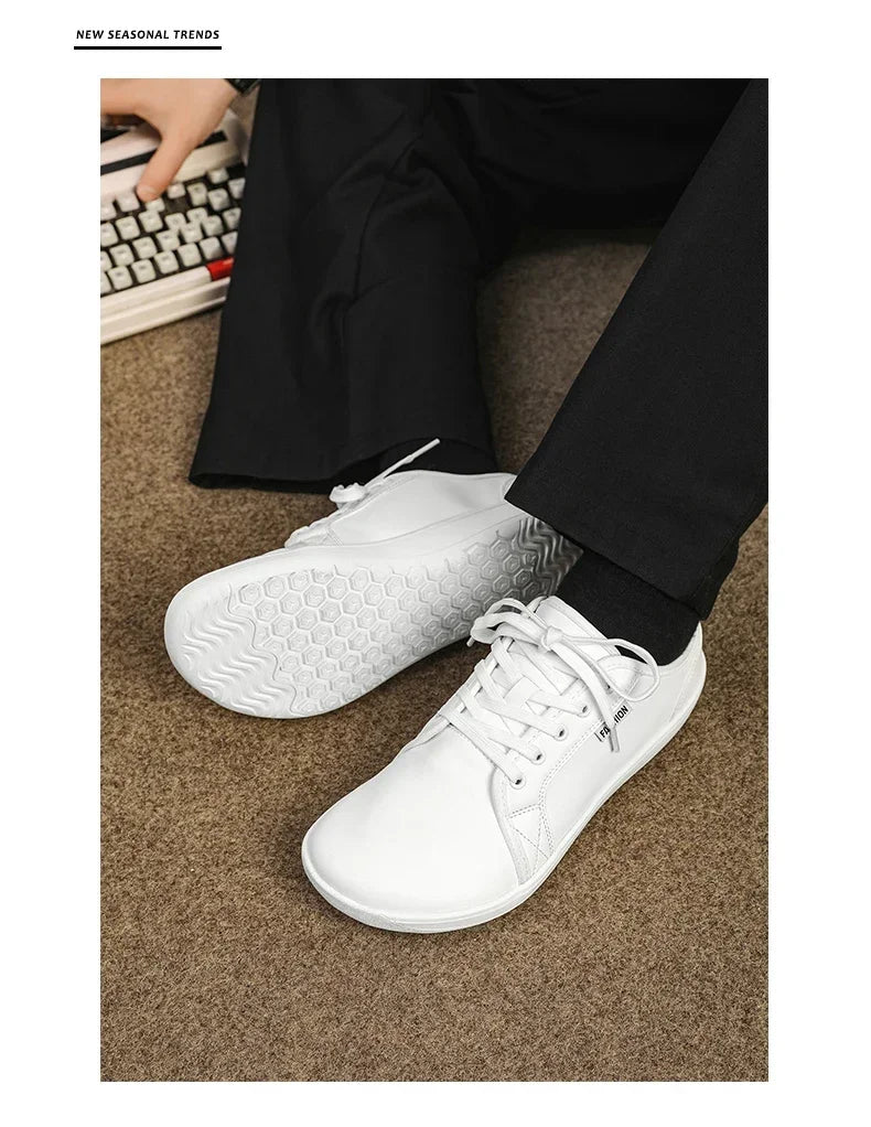 New Unisex Wider Shoes Breathable Mesh Men Barefoot Wide-toed Shoes Brand Flats Soft Zero Drop Sole Wider Toe Sneakes Large Size