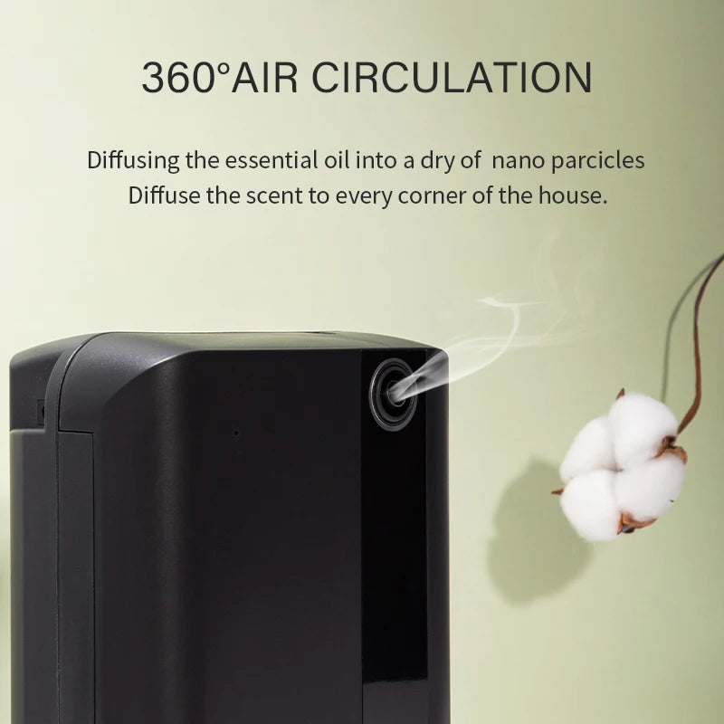 NAMSTE Bluetooth Diffuser 1500m³ Electric Smell Perfume Essential Oils Air Freshener 500ML Capacity HVAC Fragrance Flavoring