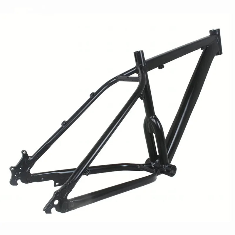 26" Extra Wide Dropout 195mm Snowmobile Aluminum Frame 26x4.0/4.5/4.9 Tire Fat Bike Beach Bike Framefate-bike DIY Frame