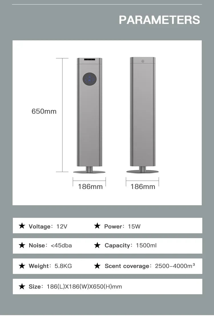 waterless diffusers Aromatherapy 5LMachine 에센셜오일Air Freshener Device Oasis diffuser Home Appliances자동변기세정제