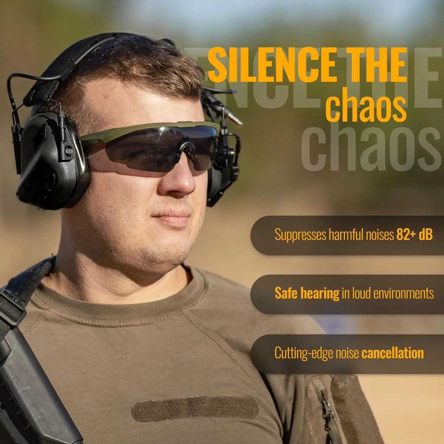 Electronic Shooting Earmuffs EARMOR M32 Tactical Sound Amplification Headset Ear Protection Anti-noise Ear Muff Outdoor Sports