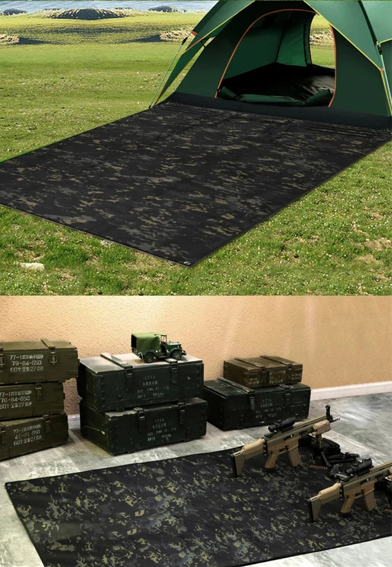 Outdoor Non-slip Shooting Training Mat Double-sided Waterproof Portable Multifunction Camping Pad Tactical Shooting Training Mat