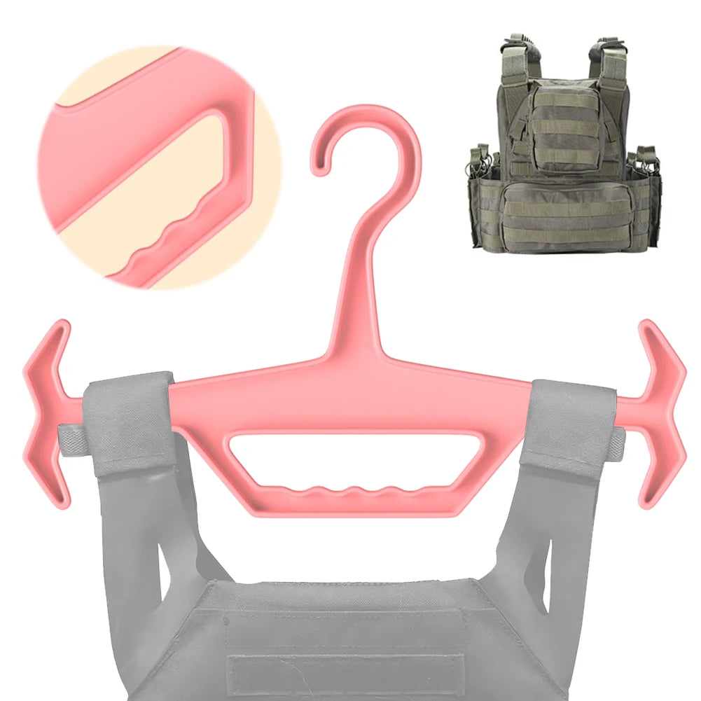 Militar Tactical Vest Hanger Reusable Anti-dropping Multifunction Heavy Duty Hanger Good Toughness Long Service Life Diving Suit