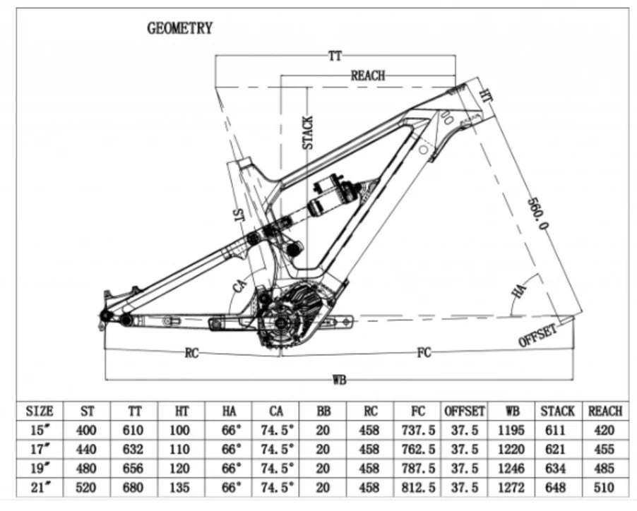 Electric-assisted mountain bike frame E-bike ultra-light carbon fiber disc brake version with internal wiring 17 inch emtb