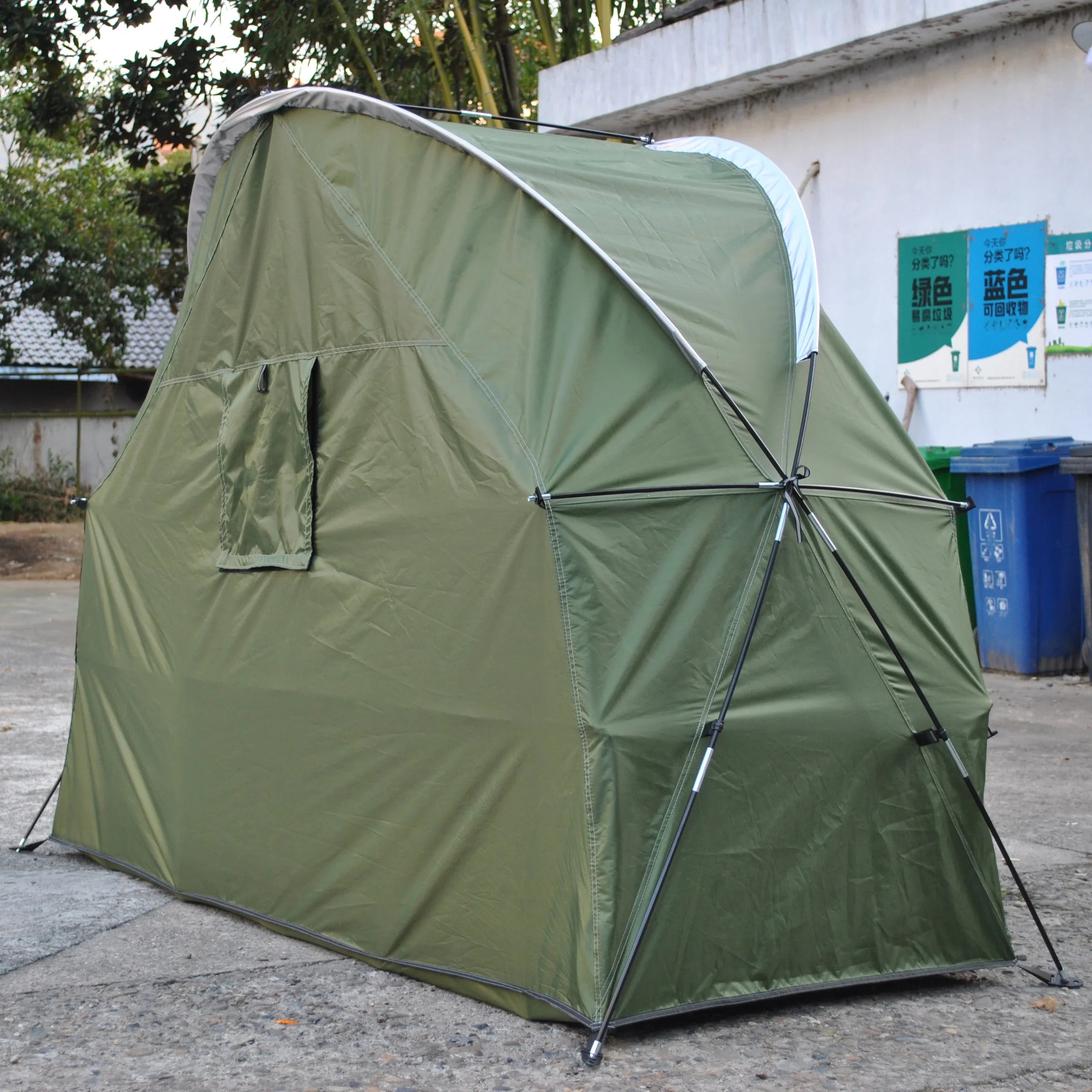 Durable Trekking tent Outdoor Individual tent,CZX-725 1 persone tent not include the cot,1 person tent,bike tent for storage