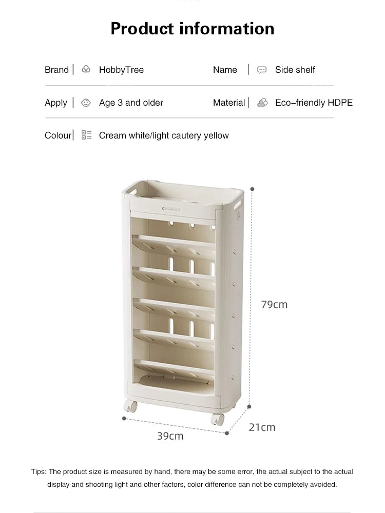 Household Holder Removable Desk Bookcase Floor To Floor Student Book Bag Hanging Reading Rack Book Organizing Book Storage Shelf