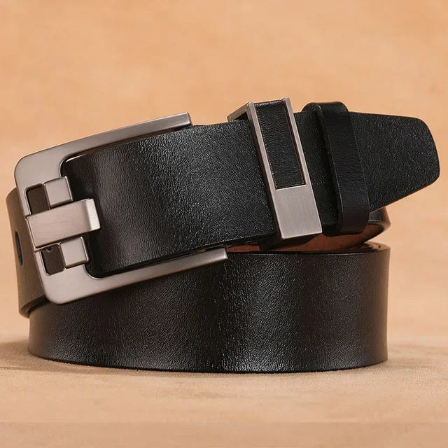 Men's Casual Luxury Designer Split Leather Belt