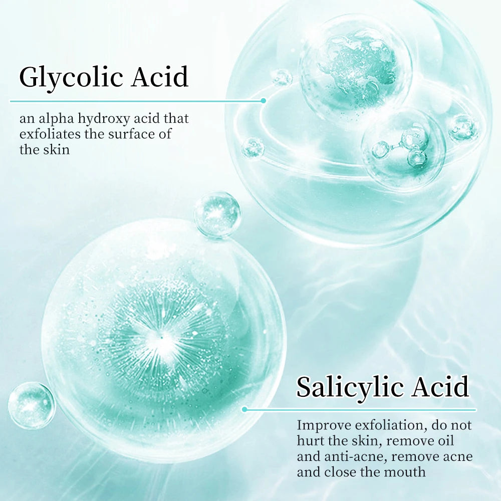 7% Glycolic Acid Essence Moisturizing Remover Acid Hydrating Liquid Fruit Acid Toner Facial Skin Care 250ml