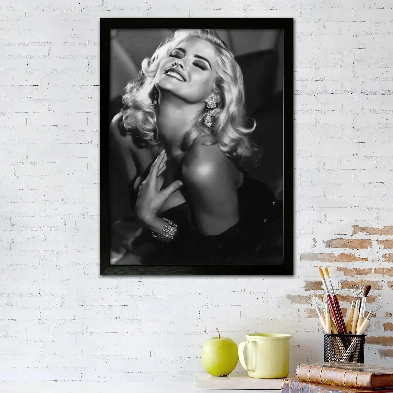 anna nicole smith Poster Prints Wall Art Canvas Painting Poster For Modern Family Living Room Home Decor