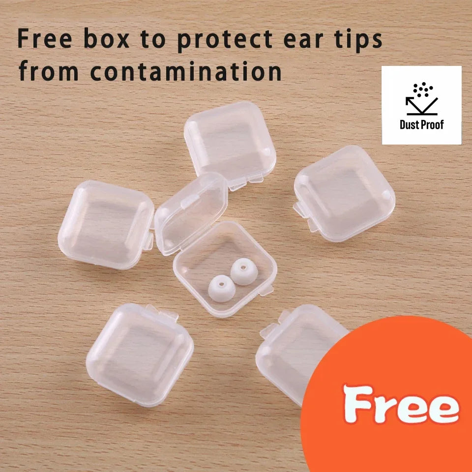 Memory Foam Ear Tips For Airpods Pro 2 1 Earbuds Cover Anti Noise Ear Plugs For Apple Air Pod Pods Pro Gen 2 Replacement Eartips