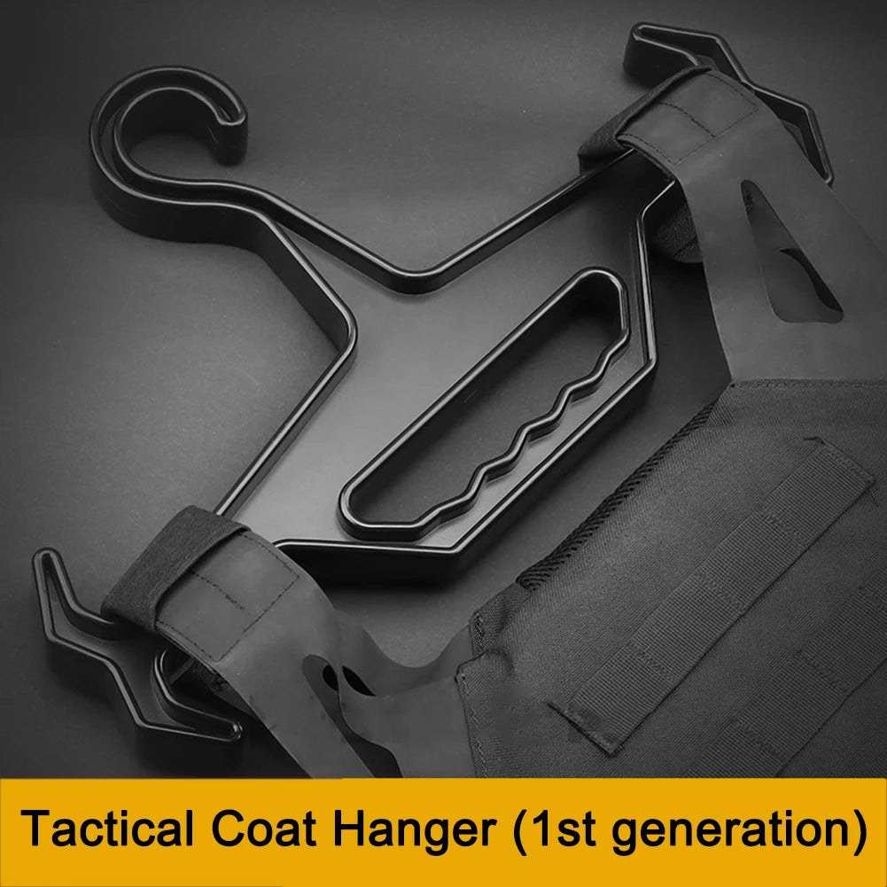 Militar Tactical Vest Hanger Reusable Anti-dropping Multifunction Heavy Duty Hanger Good Toughness Long Service Life Diving Suit