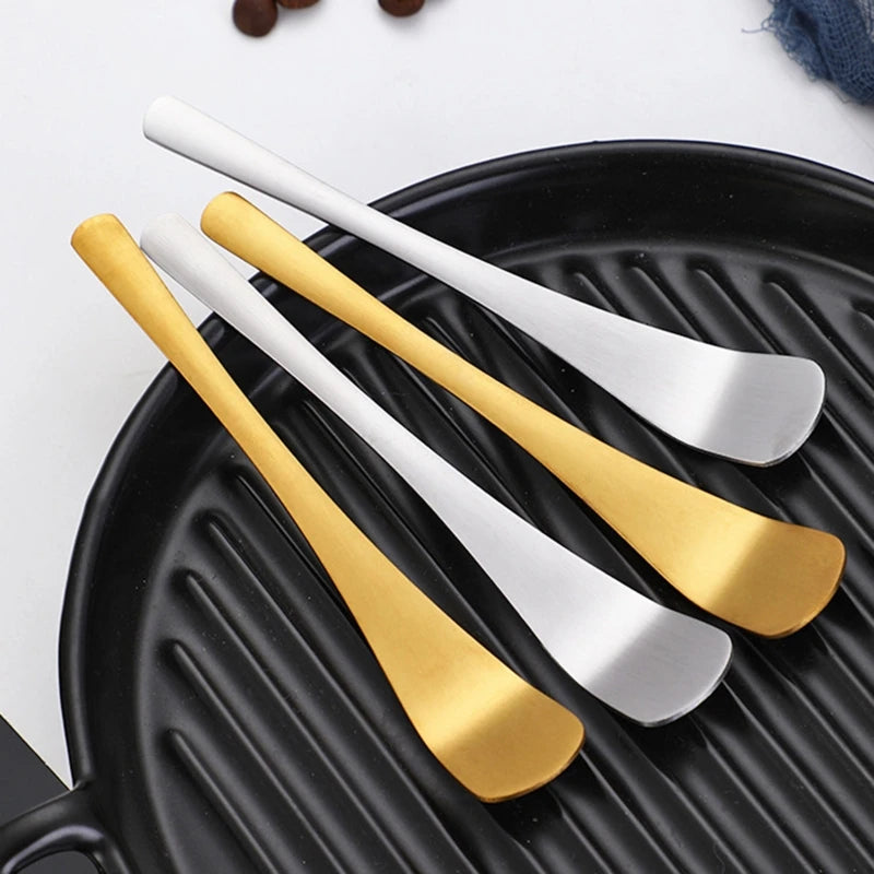 Stainless Steel Bar Spoon Easy Use Ergonomic Design Handle Durable Tool Convenient and Pactical Gift for Home Kitchen