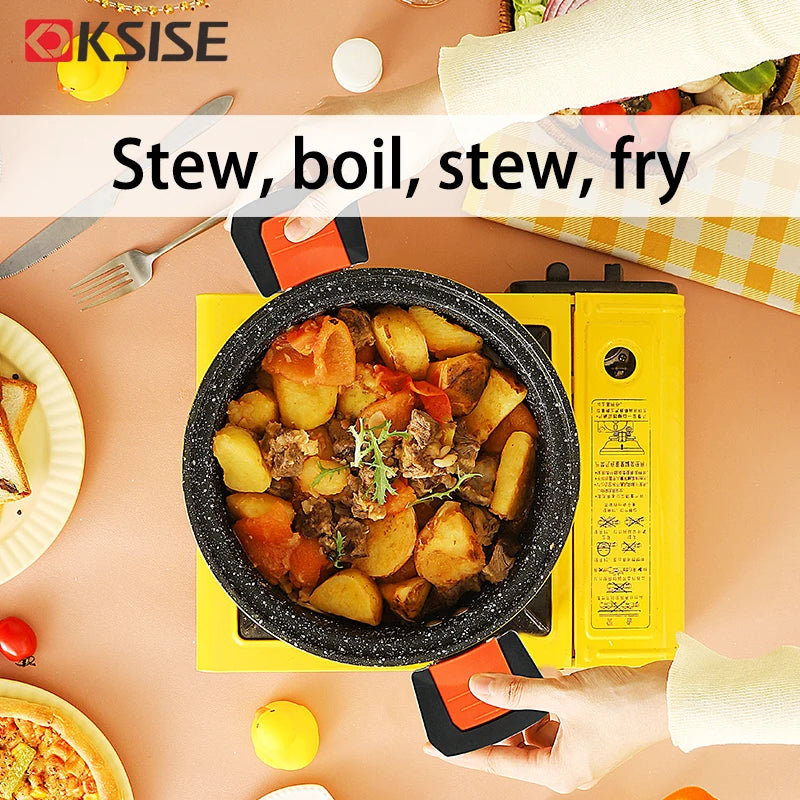 KSISE Brand Authentic Micro-Pressure Soup Pot & Cooking Pot - Non-Stick, Easy-to-Clean, Versatile, High-End, Stylish Cookware