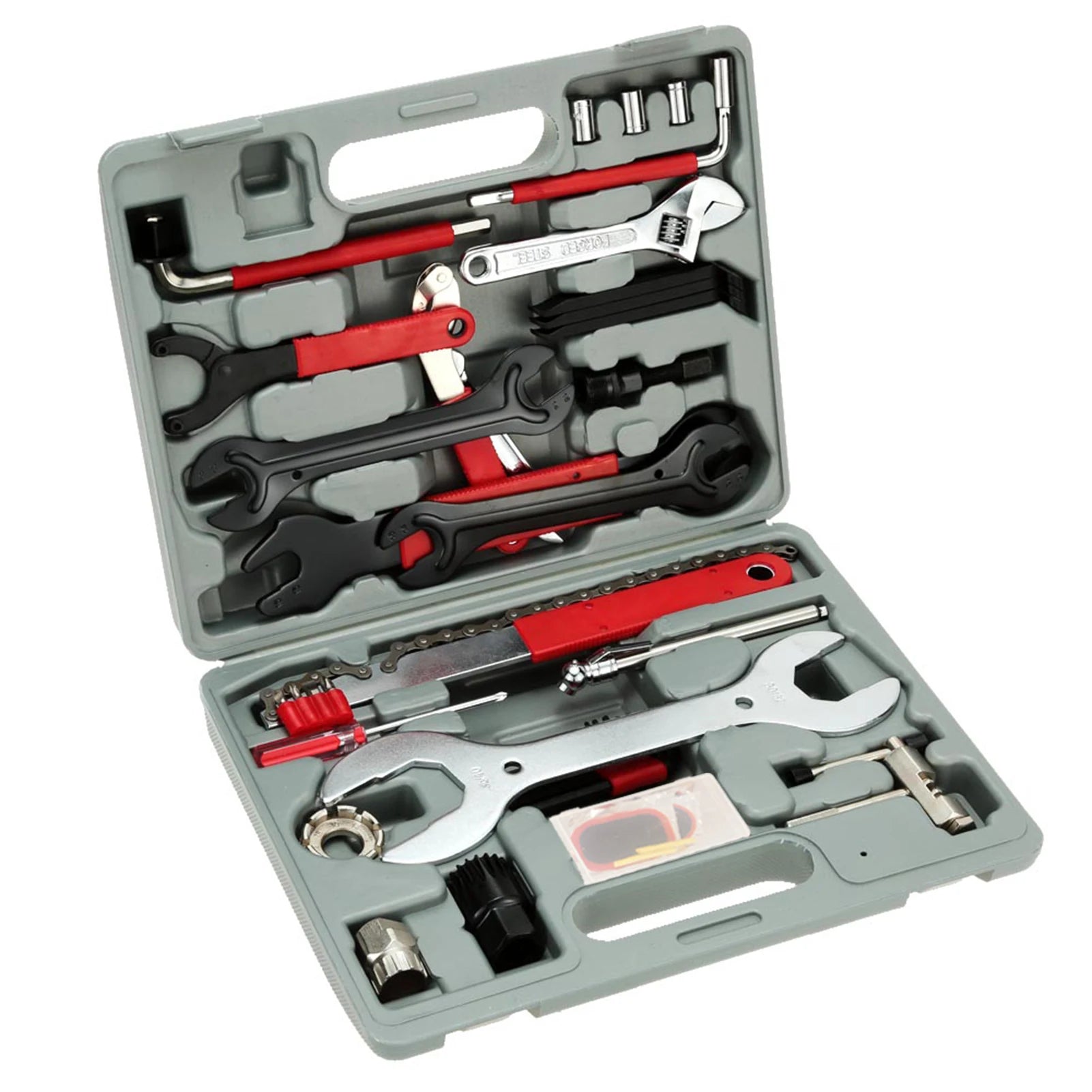 Lixada Portable Multifunctional Cycle Bicycle Bike Repair Tool Kit Set Includes Different Kinds of Carbon Steel Tools