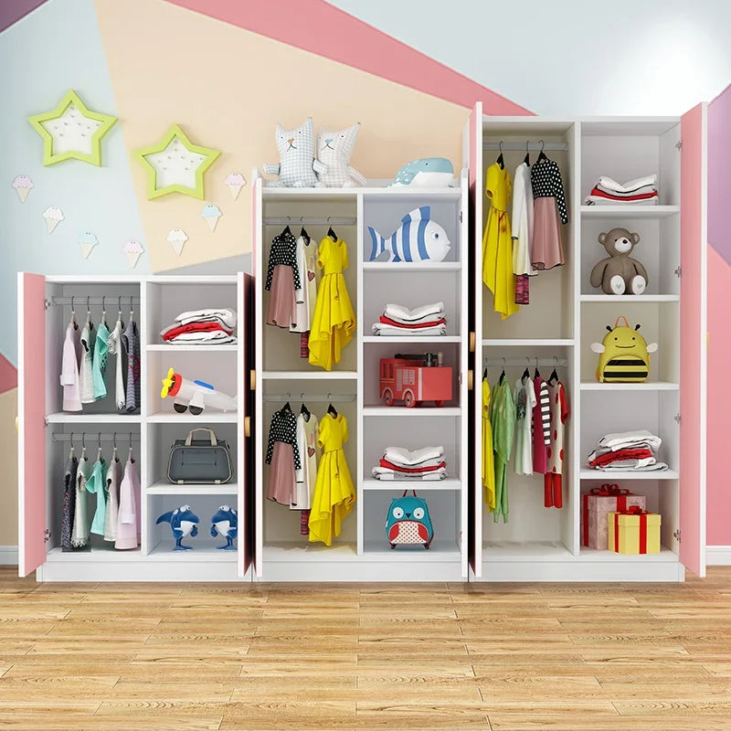 Cabinet Children's Wardrobes Organizer Display Hangers Wardrobes Closet Clothes Drawer Meuble De Rangement Home Furniture CY50CW