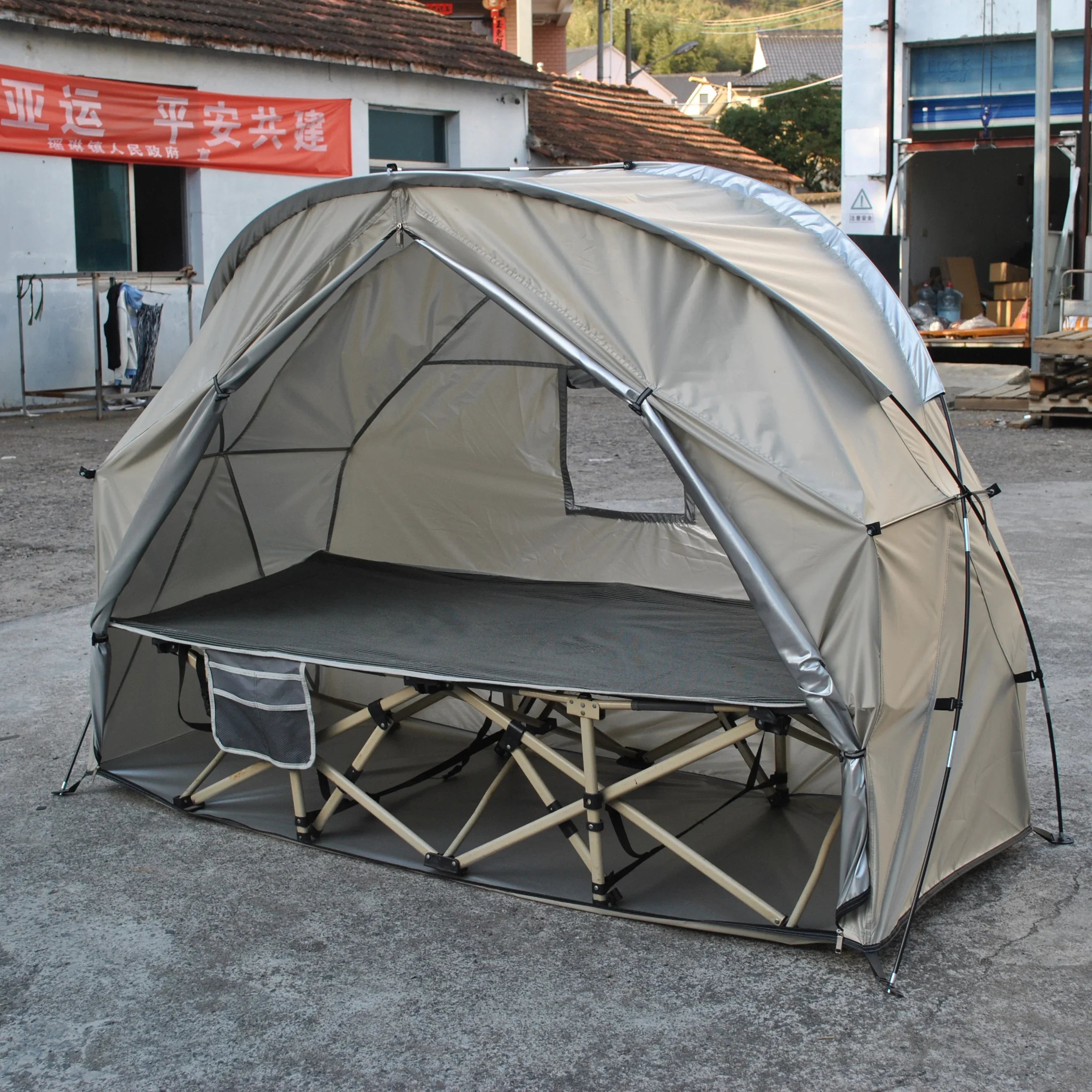 Durable Trekking tent Outdoor Individual tent,CZX-725 1 persone tent not include the cot,1 person tent,bike tent for storage